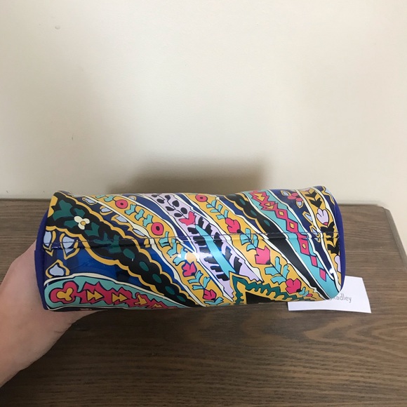 NEW Vera Bradley Iconic Medium Cosmetics Bag - Picture 6 of 8